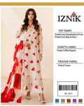Iznik 3piece Lawn Printed