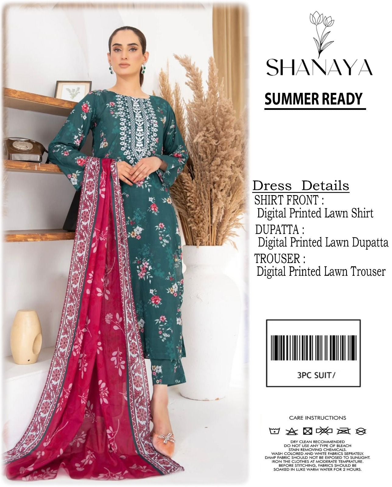 Shanaya 3pc Summer Collection